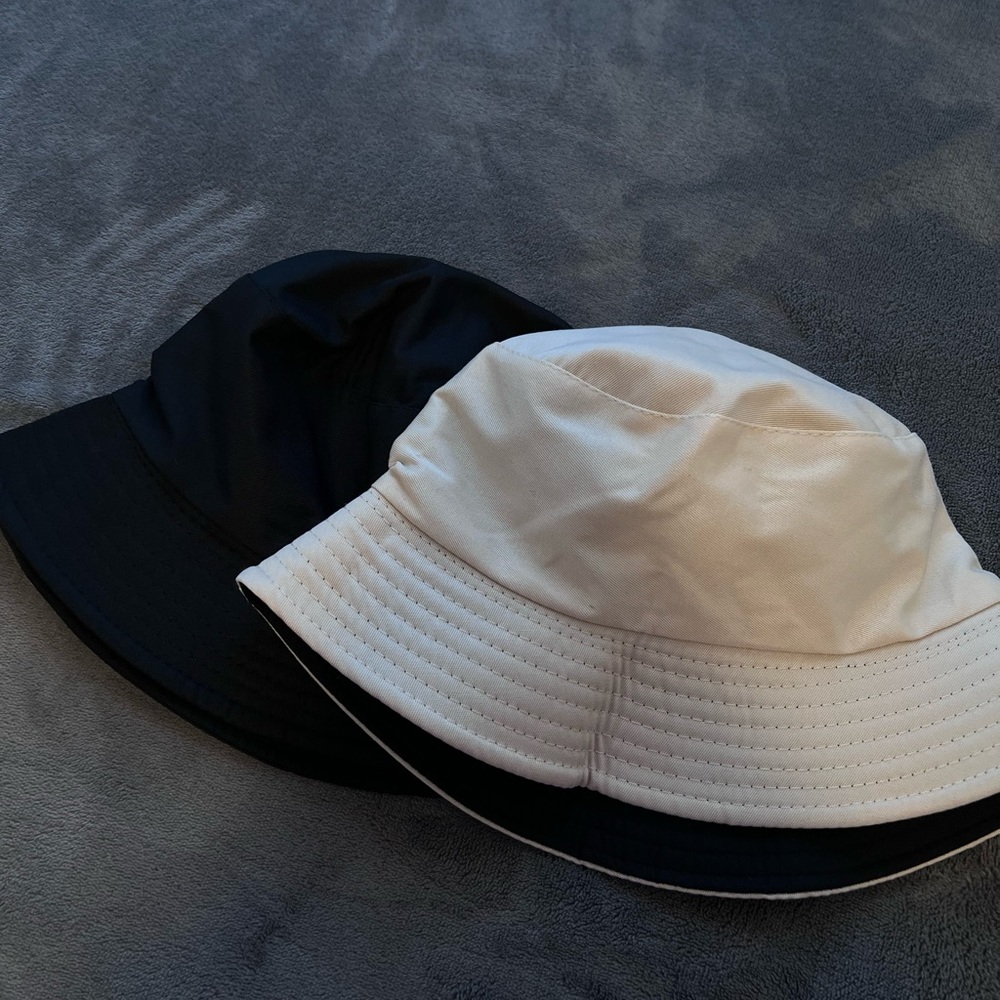 2 NEW BUCKET HATS